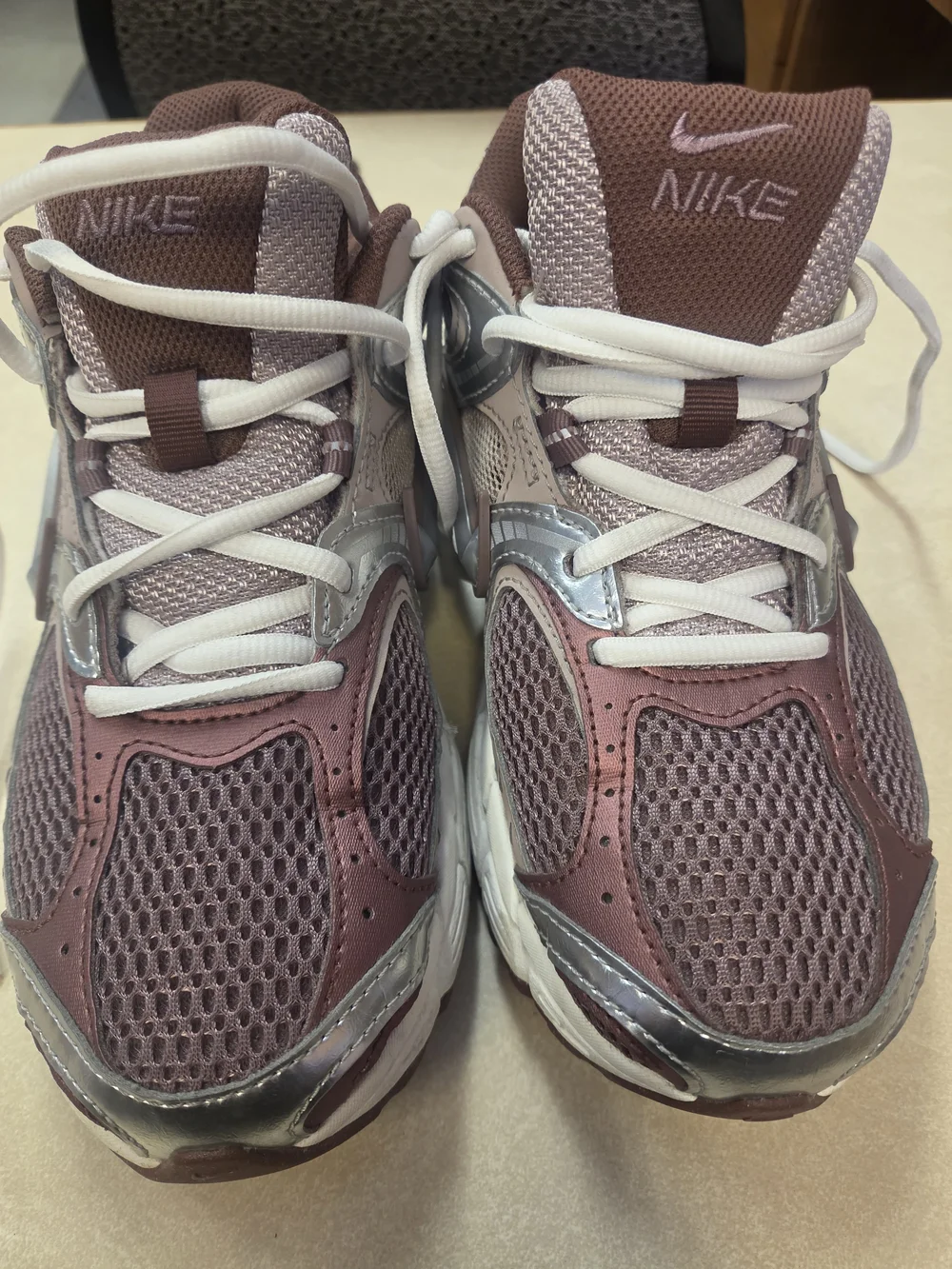 Nike Kids' Pink/Burgundy Athletic Sneakers